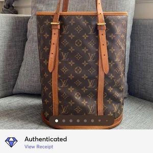 Vuitton Bucket Shoulder Bag GM